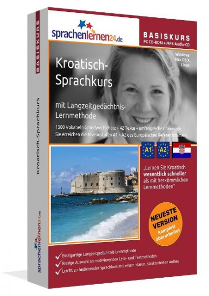Sprachenlernen24.de Kroatisch-Basis-Sprachkurs