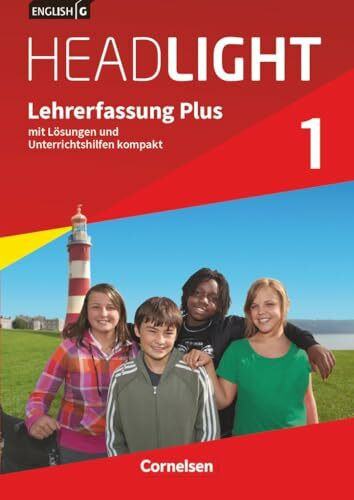 English G Headlight|NULL|Allgemeine Ausgabe|Band 1: 5. Schuljahr|NULL|NULL|Lehrkräftefassung Plus|Mit Lösungen und Unterrichtshilfen kompakt