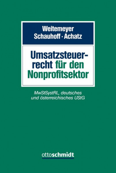 Umsatzsteuerrecht für den Nonprofitsektor