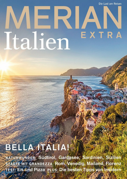 MERIAN extra Italien: Bella Italia!. Naturwunder: Südtirol, Gardasee, Sardinien, Sizilien. Städte mit Grandezza: Rom, Venedig, Mailand, Florenz. Test: ... Die besten Insider-Tipps. (MERIAN Hefte)