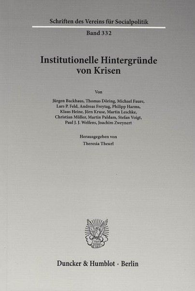 Institutionelle Hintergründe von Krisen