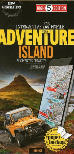 Adventure Map Island 1:450 000