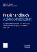 Praxishandbuch Ad-hoc-Publizität