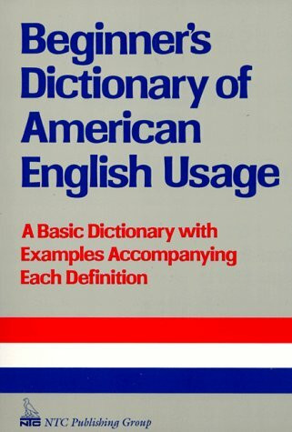 Beginner's Dictionary of American English Usage