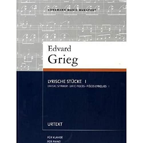Edvard Grieg. Lyrische stucke I (SPARTITI MUSICA CLASSICA)