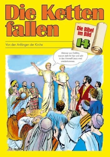 Die Bibel im Bild - Heft 14: Die Ketten fallen; Comic-Reihe: Von den Anfängen der Kirche (Die Bibel im Bild: Biblische Geschichten im Abenteuercomic-Stil, Band 14)