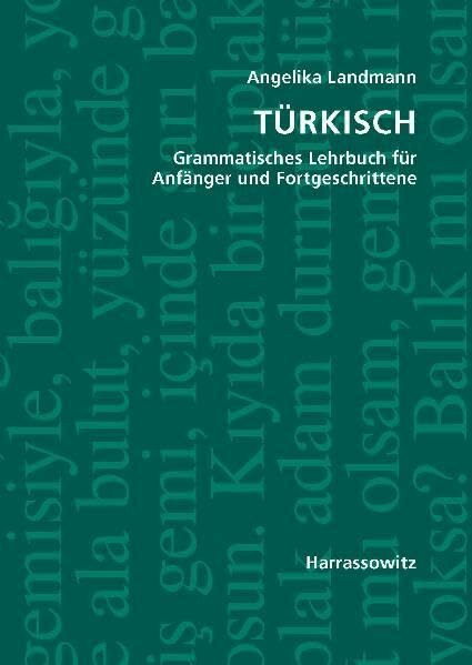 Türkisch: Grammatisches Lehrbuch für Anfänger und Fortgeschrittene