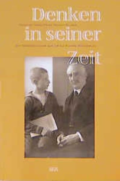 Denken in seiner Zeit: Ein Personenglossar zum Umfeld Richard Hönigswalds