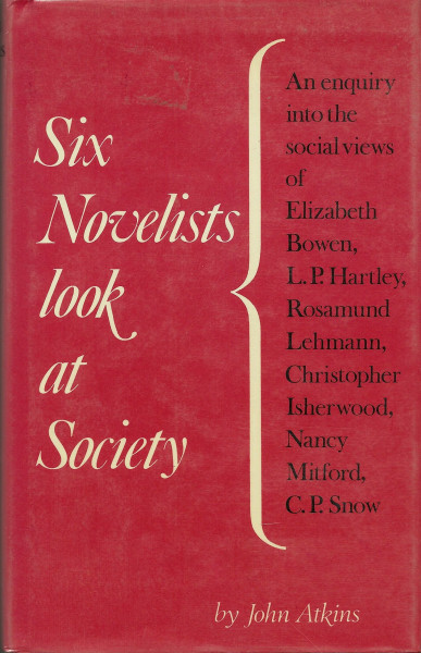 Six Novelists Look at Society