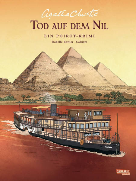 Agatha Christie Classics: Tod auf dem Nil: Ein Hercule-Poirot-Krimi | Spannende Comic-Adaption: Poirot ermittelt in Agatha Christies „Tod auf dem Nil“