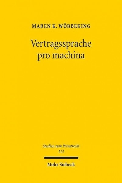 Vertragssprache pro machina