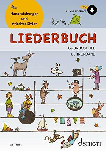 Liederbuch Grundschule - Lehrerband: Handreichungen und Arbeitsblätter. Lehrerband.