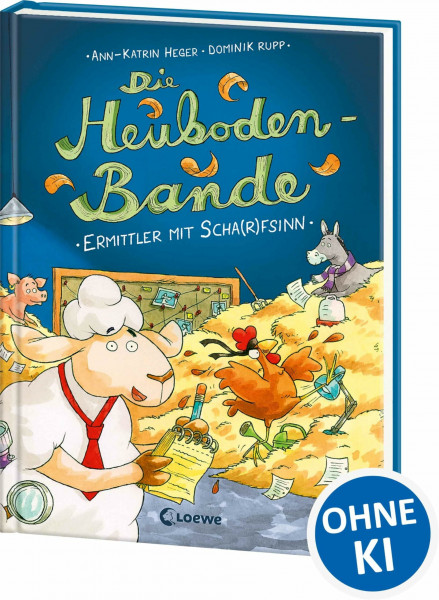 Die Heuboden-Bande (Band 1) - Ermittler mit Scha(r)fsinn: Lustiges Bilderbuch zum Vorlesen und ersten Selberlesen ab 6 Jahre