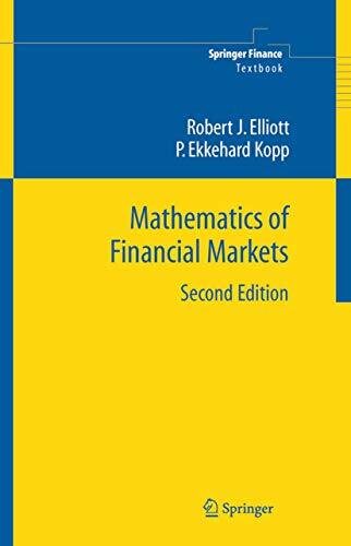 Mathematics of Financial Markets (Springer Finance) Mathematics of Financial Markets (Springer Finance)