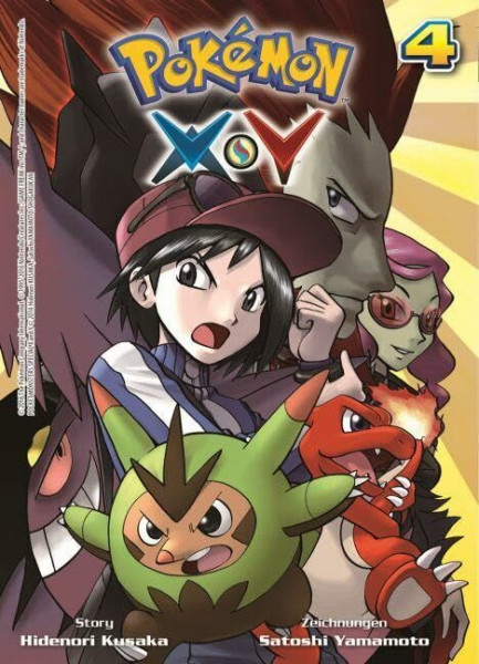 Pokémon X und Y 04: Die Manga-Adaption der weltweit beliebten Videospiele von Nintendo