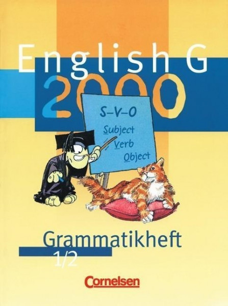 English G 2000. Ausgabe A/B/D 1/2. Grammatikheft