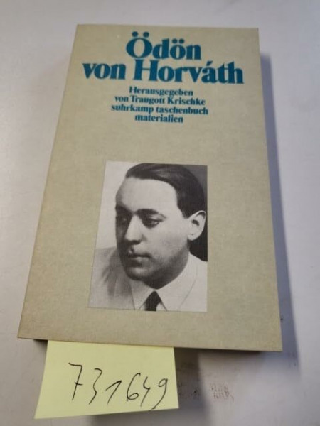 Über Ödön von Horváth (Suhrkamp Taschenbücher)