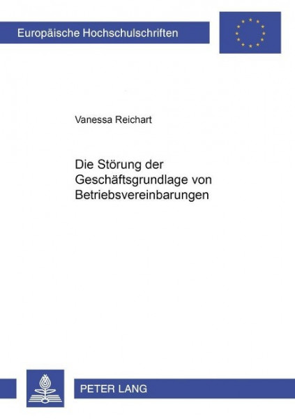 Die Störung der Geschäftsgrundlage von Betriebsvereinbarungen