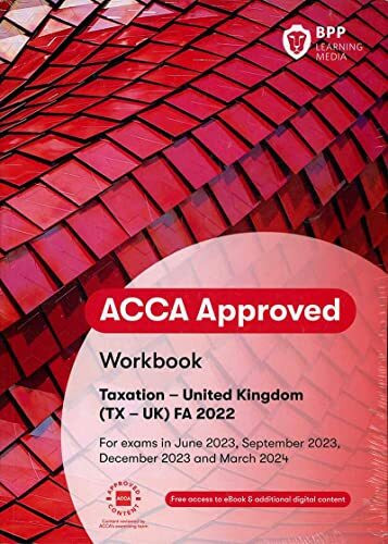 ACCA Taxation FA2022: Workbook