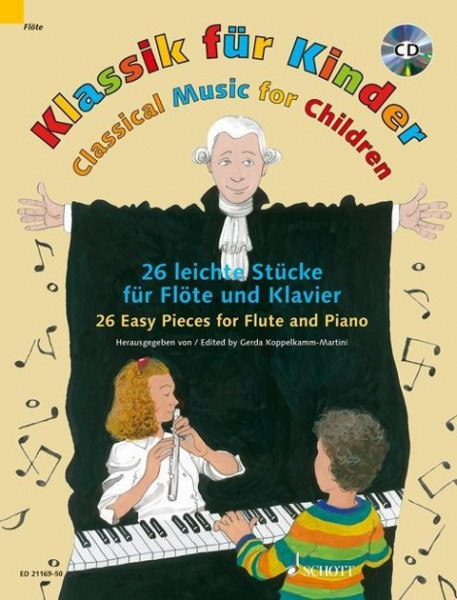 Klassik für Kinder. Flöte und Klavier