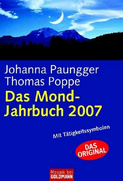 Das Mond-Jahrbuch 2007: Mit Tätigkeitssymbolen (Mosaik bei Goldmann)