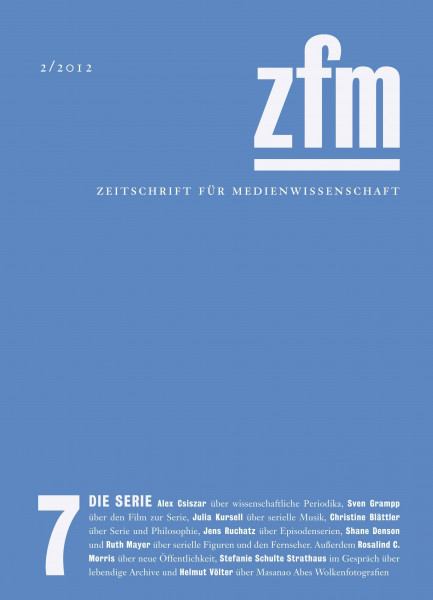 Zeitschrift für Medienwissenschaft 7