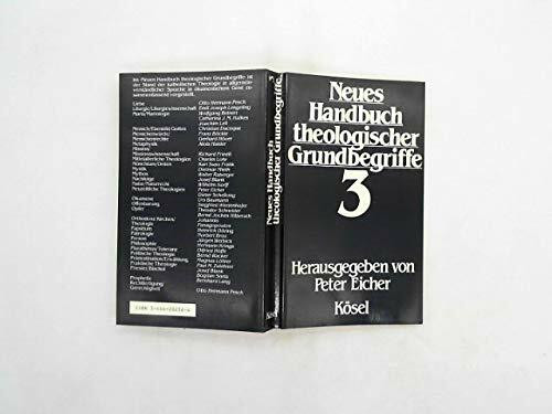 Neues Handbuch theologischer Grundbegriffe, Band 3
