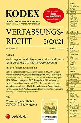 KODEX Verfassungsrecht 2020/21