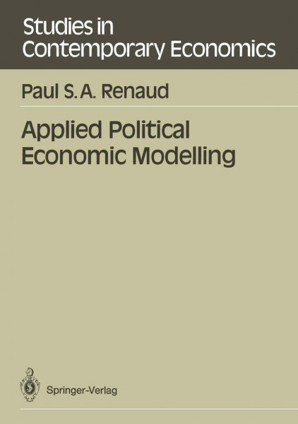 Applied Political Economic Modelling (Studies in Contemporary Economics)