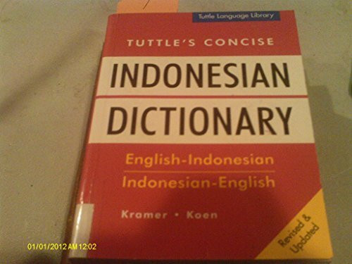 Tuttle's Concise Indonesian Dictionary: English-Indonesian Indonesian-English