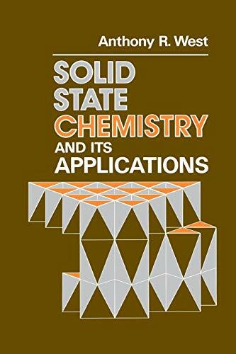 Solid State Chemistry & its Applications Solid State Chemistry & its Applications