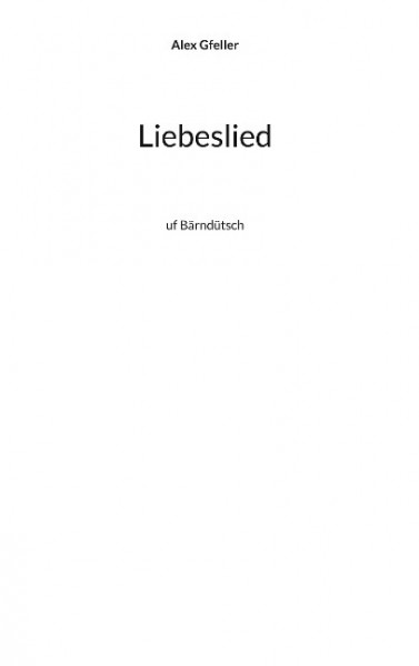 Liebeslied