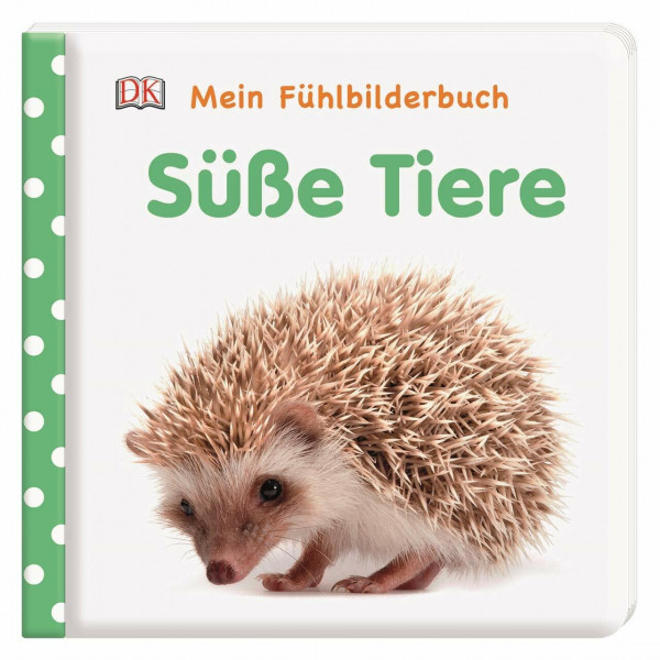 Mein Fühlbilderbuch. Süße Tiere: Mit Reimen, Fühl- und Glitzerelementen. Wattiertes Pappbilderbuch ab 6 Monaten