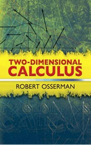 Two-Dimensional Calculus (Dover Books on Mathematics)