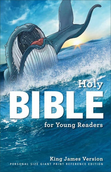 Holy Bible: King James Bible for Young Readers, Personal Size, Giant Print, Reference Edition, Red Letter Edition