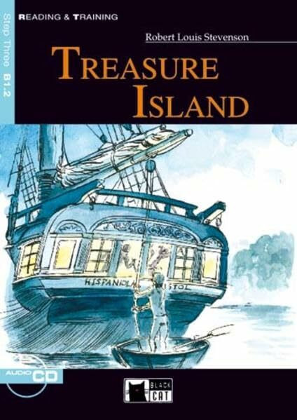 Treasure Island: Buch und CD (Black Cat Reading & Training - Elementary - Step 3 / Einsprachig)