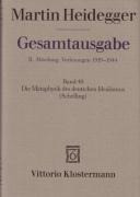 Die Metaphysik des deutschen Idealismus. Zur erneuten Auslegung von Schelling: Philosophische Untersuchungen über das Wesen der menschlichen Freiheit und die damit zusammenhängenden Gegenstände (1809)