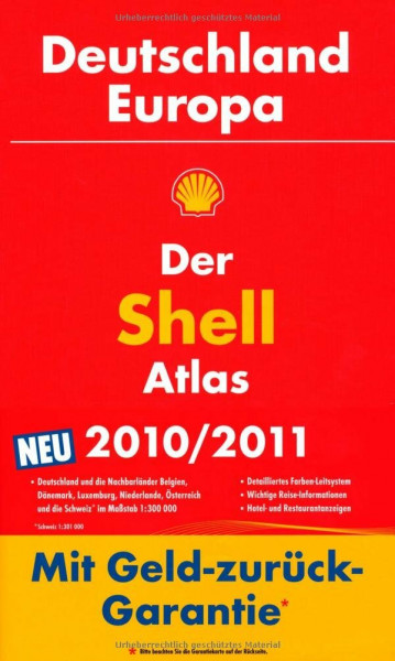 Der Shell Atlas Deutschland/Europa 2010/2011