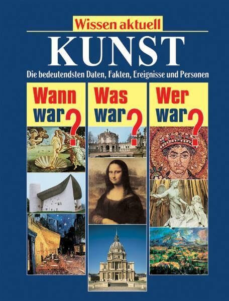 Wissen aktuell - Kunst: Die bedeutendsten Fakten, Daten, Ereignisse und Personen: Die bedeutendsten Daten, Fakten, Ereignisse und Personen. Wann war? ... aktuell / Wann war? Was war? Wer war?)