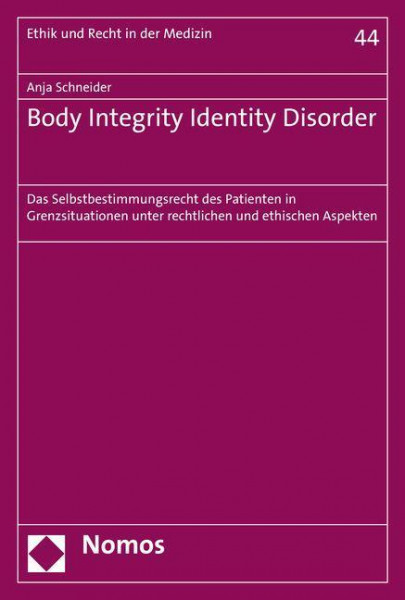 Body Integrity Identity Disorder