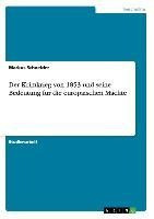 Der Krimkrieg von 1853 und seine Bedeutung für die europäischen Mächte