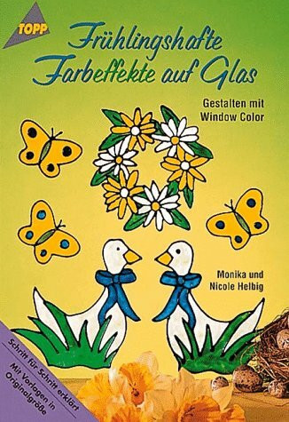 Frühlingshafte Farbeffekte auf Glas: Window Color
