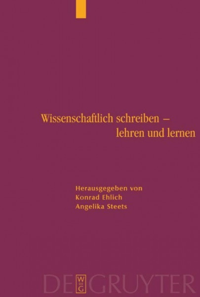 Wissenschaftlich schreiben - lehren und lernen