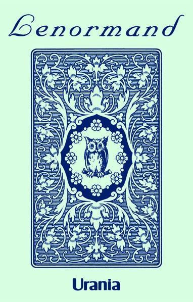 Lenormand Orakelkarten - Blaue Eule