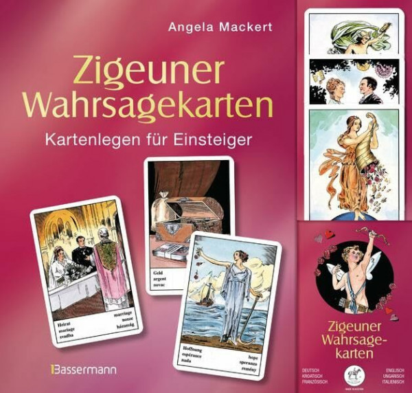 Zigeuner Wahrsagekarten-Set: Ein Kurs im Kartenlegen für Einsteiger. Set bestehend aus Buch und den original Wahrsagekarten von Piatnik