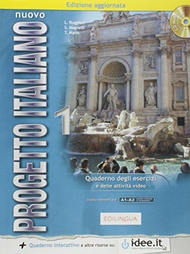 Quaderno degli Esercizi, m. Audio-CD: Niveau A1-A2 (NUOVO PROGETTO ITALIANO)