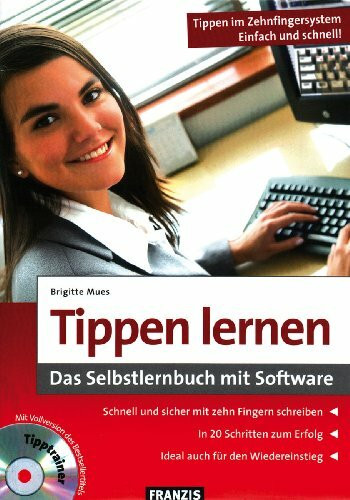 3D Tipptrainer mit Begleitbuch "Tippen lernen"