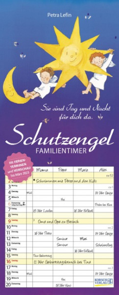 Familientimer Schutzengel 2022
