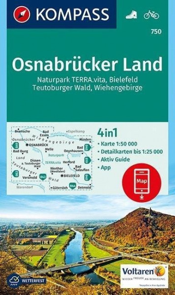 Osnabrücker Land 1:50 000