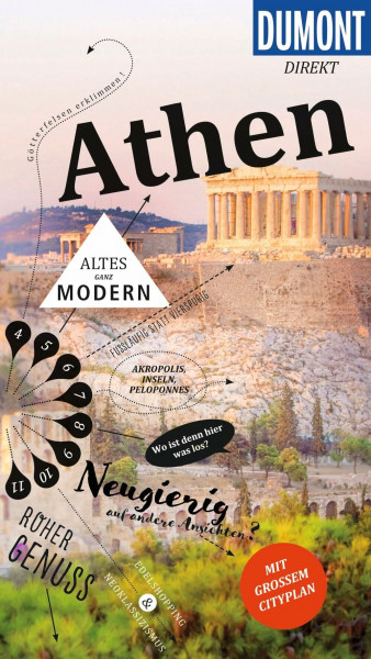 DUMONT direkt Reiseführer Athen: Mit großem Cityplan